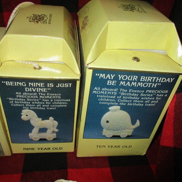 Precious moments Circus Animal birthday train  Birth - 10 - Picture 6 of 13